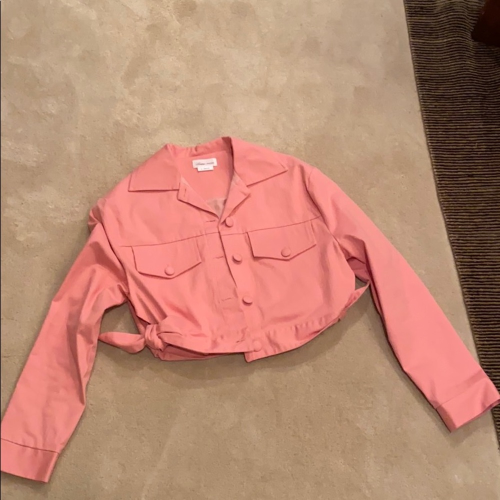 Lovers + Friends Pink Mariah jacket